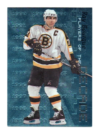 1999-00 BAP Millennium Players of the Decade #D9 Ray Bourque (40-X351-BRUINS)