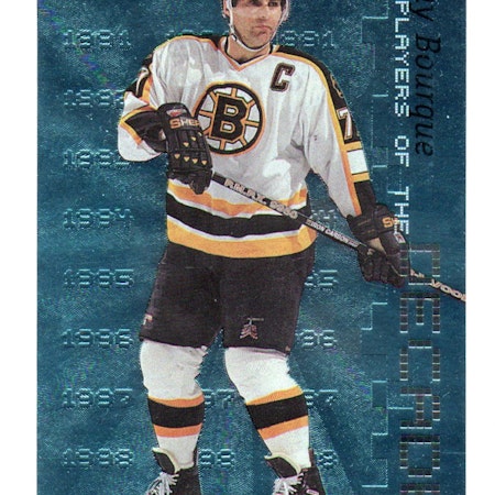 1999-00 BAP Millennium Players of the Decade #D9 Ray Bourque (40-X351-BRUINS)