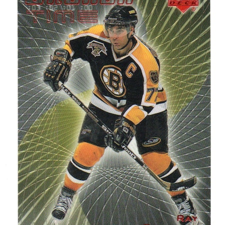 1999-00 Upper Deck Crunch Time #CT20 Ray Bourque (10-X351-BRUINS)