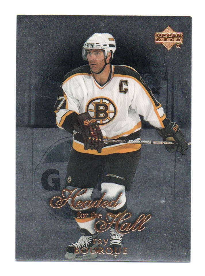1999-00 Upper Deck Headed for the Hall #HOF3 Ray Bourque (15-X351-BRUINS)