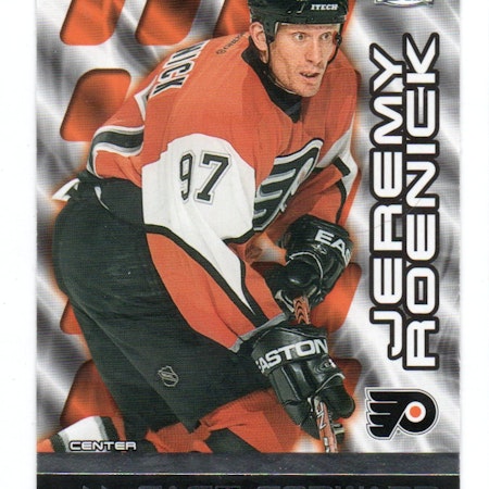 2003-04 Pacific Heads Up Fast Forwards #7 Jeremy Roenick (10-X352-FLYERS)