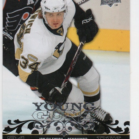 2008-09 Upper Deck #239 Jon Filewich YG RC (25-X349-PENGUINS)