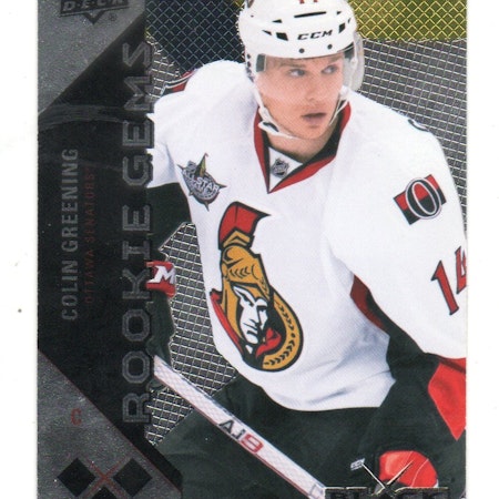 2011-12 Black Diamond #179 Colin Greening RC (15-X351-SENATORS)