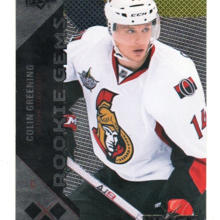 2011-12 Black Diamond #179 Colin Greening RC (15-X352-SENATORS)