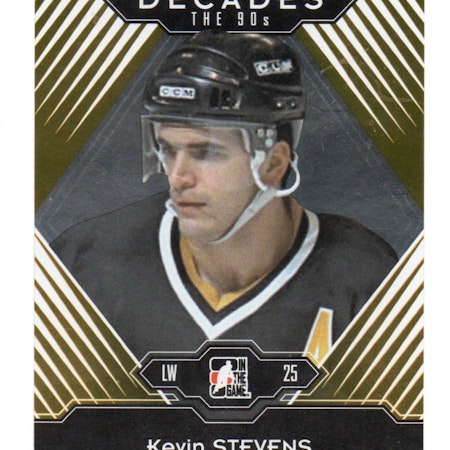 2013-14 ITG Decades 1990s Gold #88 Kevin Stevens (25-X352-PENGUINS)
