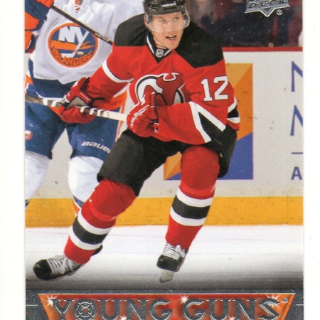 2013-14 Upper Deck #208 Damien Brunner YG RC (20-X351-DEVILS)