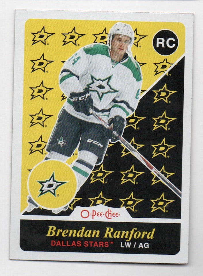2015-16 O-Pee-Chee Retro #524 Brendan Ranford (10-X352-NHLSTARS)