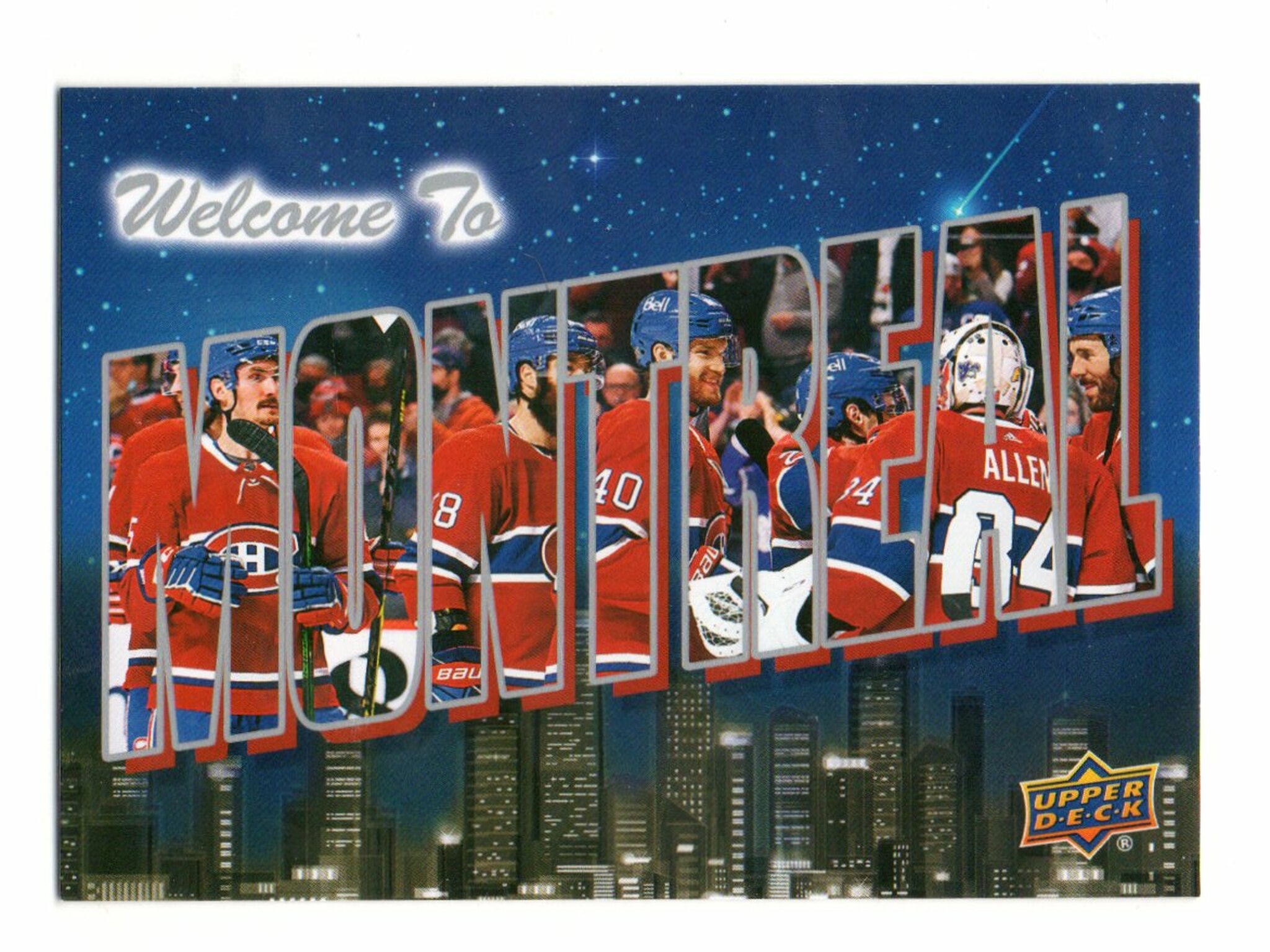 2022-23 Upper Deck Welcome To #WT16 Montreal Canadiens (12-X350-CANADIENS)
