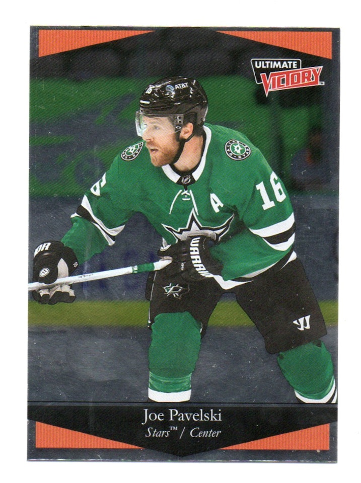 2020-21 Upper Deck Ultimate Victory #UV5 Joe Pavelski (10-X344-NHLSTARS)