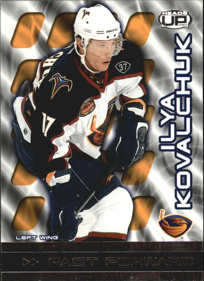 2003-04 Pacific Heads Up Fast Forwards #2 Ilya Kovalchuk (12-X355-THRASHERS)