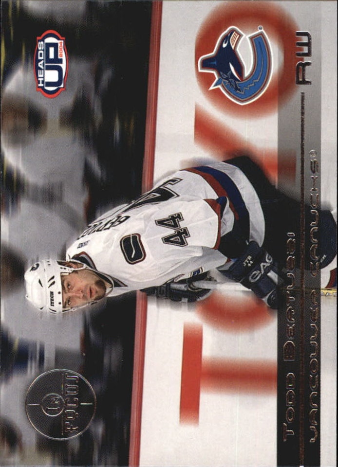 2003-04 Pacific Heads Up In Focus #10 Todd Bertuzzi (10-X355-CANUCKS)