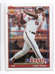 1991 Topps #355 Chili Davis (5-X358-MLBANGELS)
