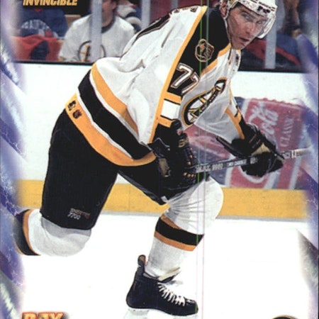 1997-98 Pacific Invincible NHL Regime #10 Ray Bourque (10-X360-BRUINS)