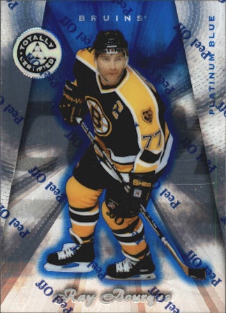 1997-98 Pinnacle Totally Certified Platinum Blue #41 Ray Bourque (40-X360-BRUINS)