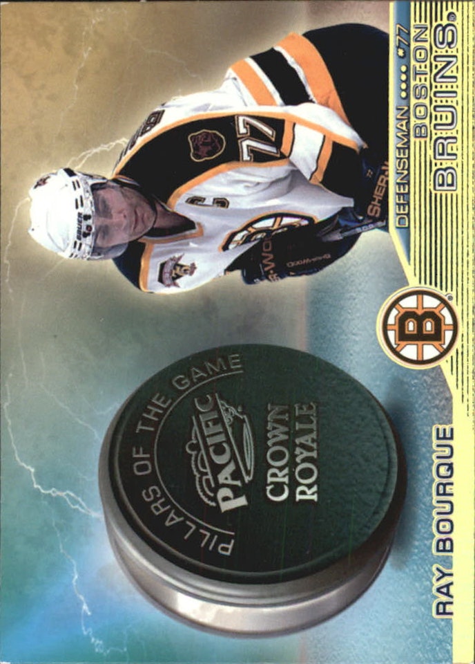 1998-99 Crown Royale Pillars of the Game #2 Ray Bourque (10-X360-BRUINS)