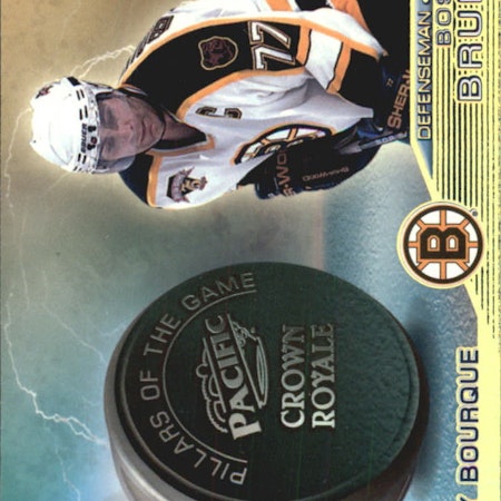 1998-99 Crown Royale Pillars of the Game #2 Ray Bourque (10-X360-BRUINS)