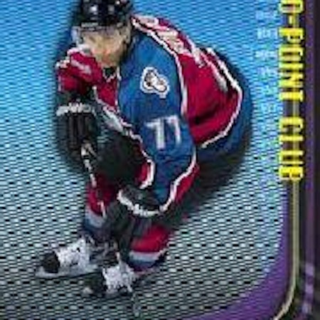 2000-01 Topps 1000 Point Club #PC5 Ray Bourque (25-X360-AVALANCHE)