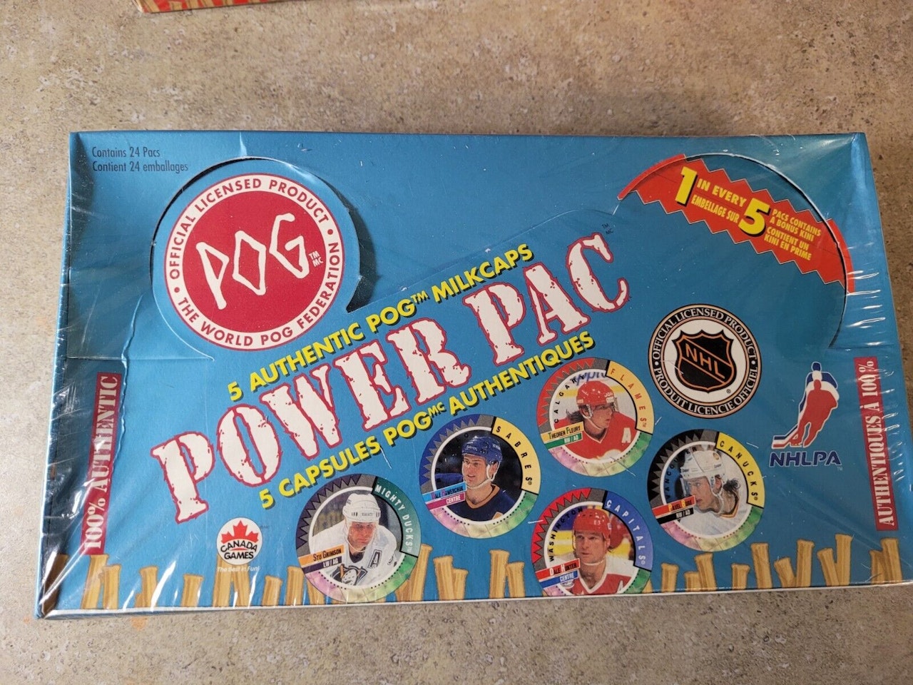 1994-95 POGS Power Pac (24-pack Box)