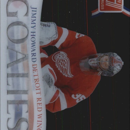 2010-11 Donruss Les Gardiens #9 Jimmy Howard (20-X359-RED WINGS)