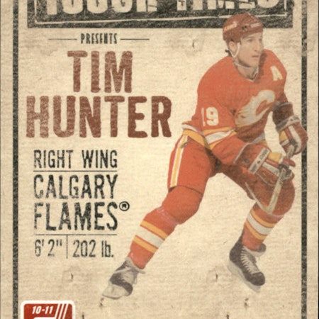2010-11 Donruss Tough Times #9 Tim Hunter (10-X359-FLAMES) (2)