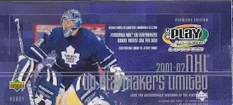 2001-02 Upper Deck Playmakers Limited (Hobby Box)