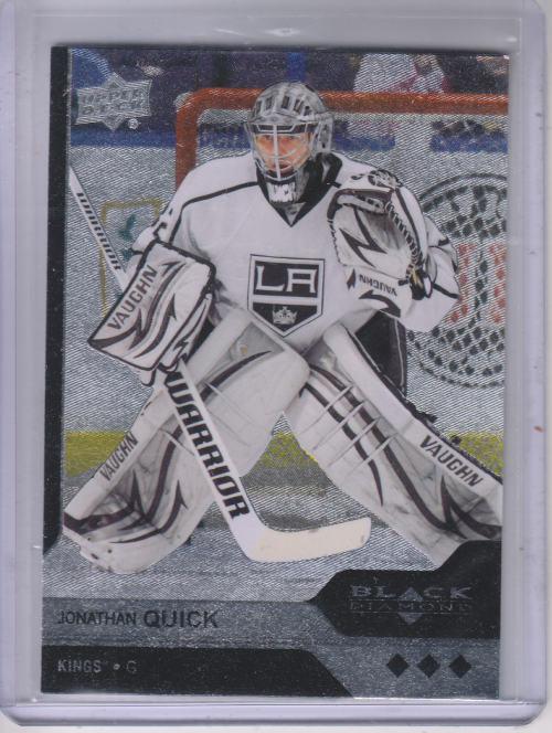 2013-14 Black Diamond #161 Jonathan Quick (15-X360-NHLKINGS)