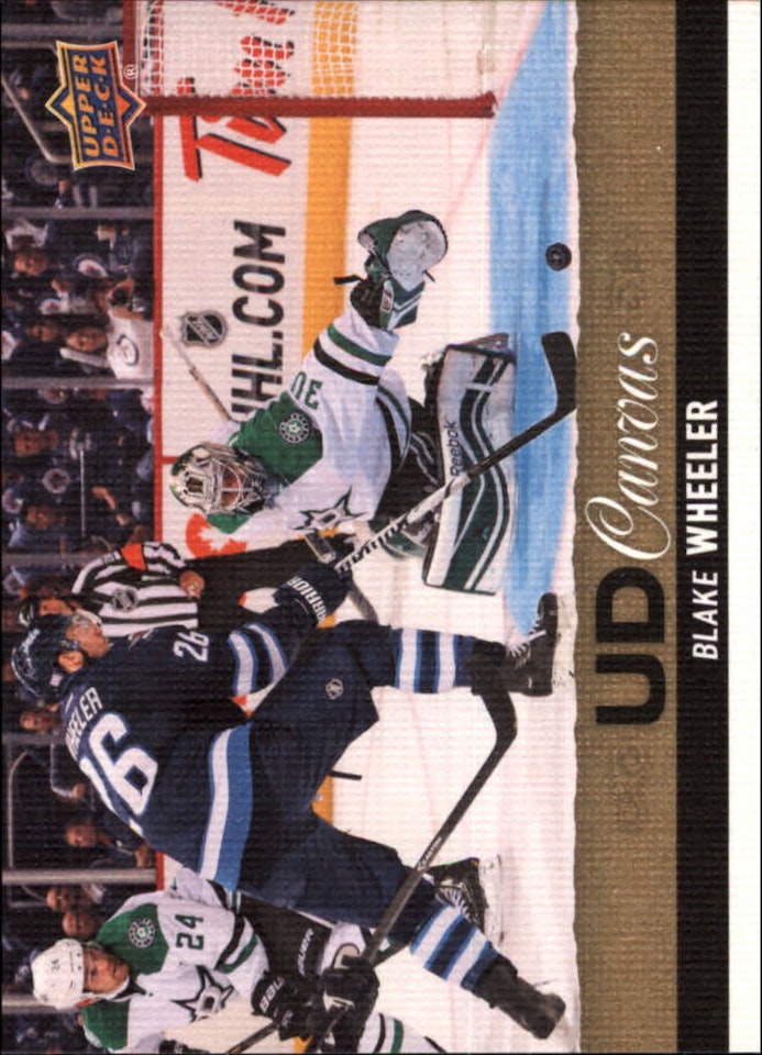 2013-14 Upper Deck Canvas #C184 Blake Wheeler (12-X359-NHLJETS)