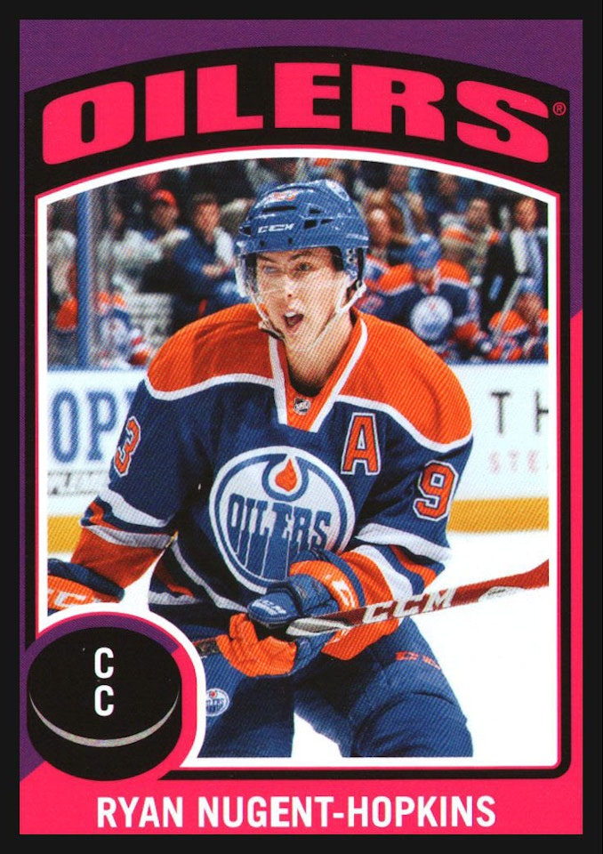 2014-15 O-Pee-Chee Stickers #ST52 Ryan Nugent-Hopkins (10-X360-OILERS)