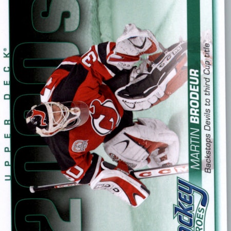 2014-15 Upper Deck Hockey Heroes #HH70 Martin Brodeur (20-X360-DEVILS)