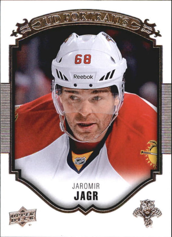 2015-16 Upper Deck UD Portraits #P22 Jaromir Jagr (25-X354-NHLPANTHERS)