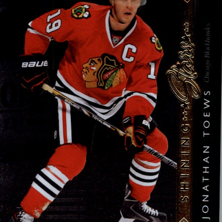 2014-15 Upper Deck Shining Stars #SS23 Jonathan Toews (30-X362-BLACKHAWKS)