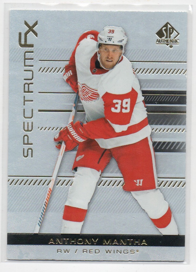 2019-20 SP Authentic Spectrum FX #S30 Anthony Mantha (15-X361-RED WINGS)