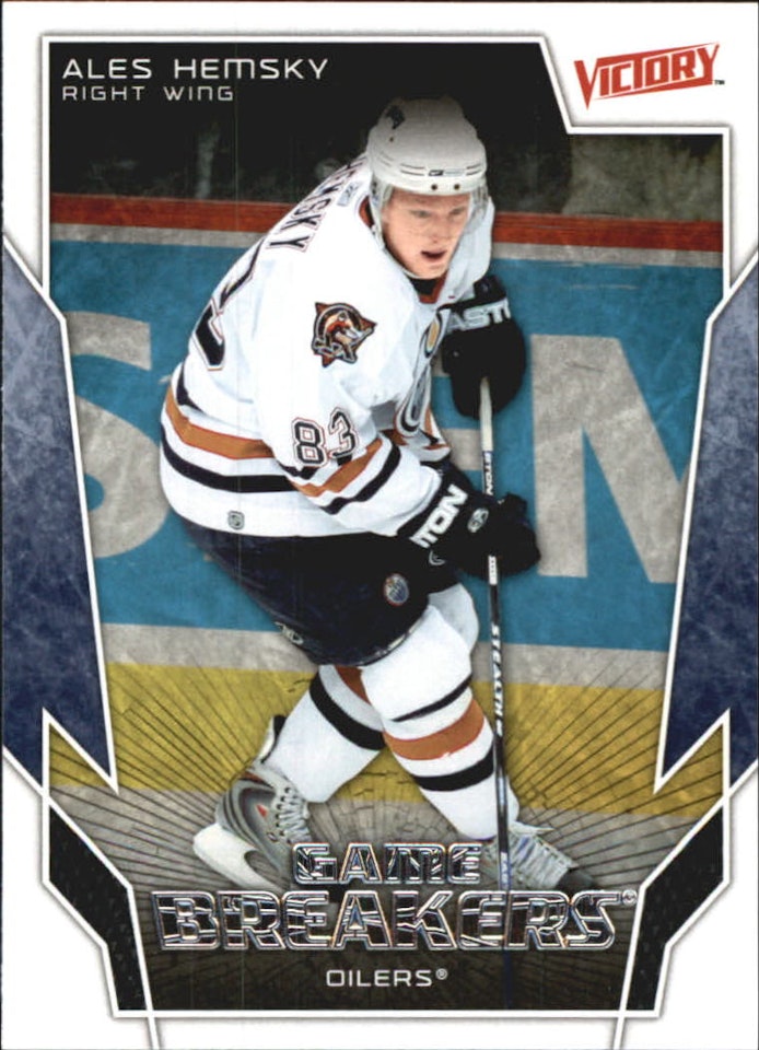 2007-08 Upper Deck Victory GameBreakers #GB28 Ales Hemsky (10-X363-OILERS)