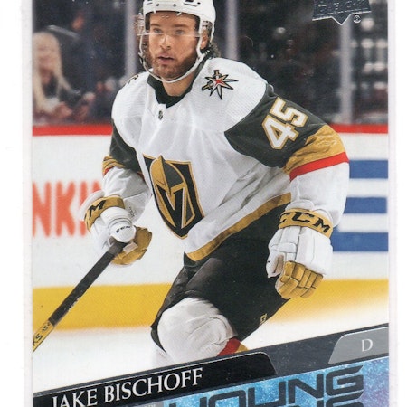 2020-21 Upper Deck #713 Jake Bischoff YG RC (25-X356-GOLDENKNIGHTS)