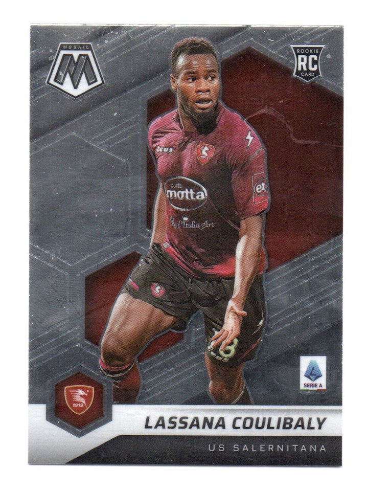 2021-22 Panini Mosaic Serie A #53 Lassana Coulibaly (10-X345-SOCCERSALERNITANA)