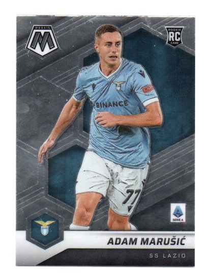 2021-22 Panini Mosaic Serie A #81 Adam Marusic (10-X350-SOCCERLAZIO)