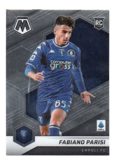 2021-22 Panini Mosaic Serie A #194 Fabiano Parisi (10-X350-SOCCEREMPOLI)