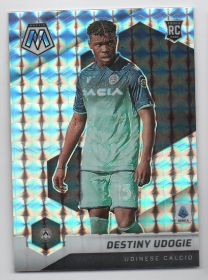 2021-22 Panini Mosaic Serie A Mosaic #129 Destiny Udogie (15-X362-SOCCERUDINESE)