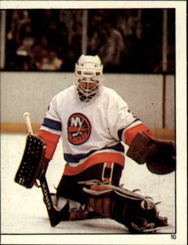 1982-83 Topps Stickers #10 Stanley Cup Finals (5-X366-ISLANDERS)