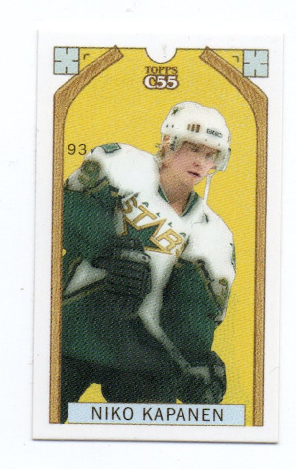 2003-04 Topps C55 Minis Brooklyn Back #93 Niko Kapanen (12-X368-NHLSTARS)