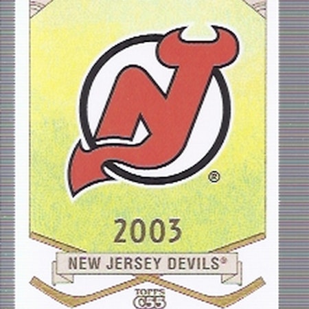 2003-04 Topps C55 Stanley Cup Winners #77 New Jersey Devils (10-X367-DEVILS)