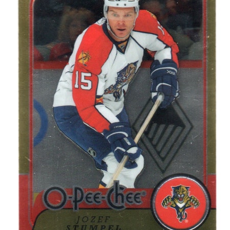 2008-09 O-Pee-Chee Metal #195 Jozef Stumpel (10-X365-NHLPANTHERS)