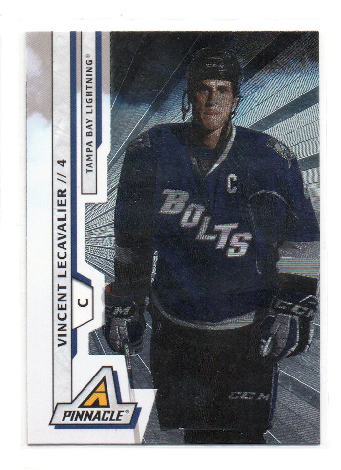 2010-11 Pinnacle Rink Collection #22 Vincent Lecavalier (15-X364-LIGHTNING)