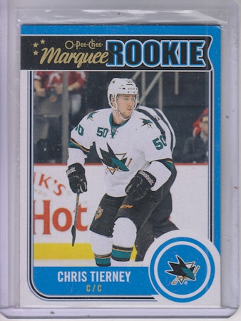 2014-15 O-Pee-Chee Update #U25 Chris Tierney (10-X367-SHARKS)