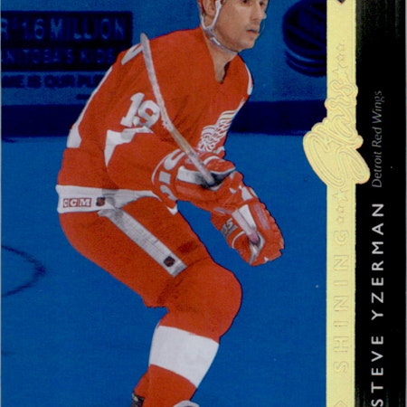 2014-15 Upper Deck Shining Stars Royal Blue #SS42 Steve Yzerman (80-X368-RED WINGS)