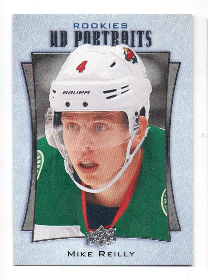 2016-17 Upper Deck UD Portraits #P63 Mike Reilly (10-X365-NHLWILD)