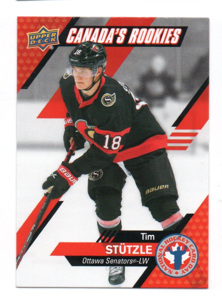 2020-21 Upper Deck National Hockey Card Day Canada #CAN1 Tim Stutzle (20-X366-SENATORS)