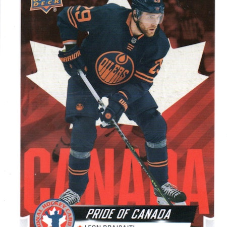 2021-22 Upper Deck National Hockey Card Day Canada #CAN6 Leon Draisaitl (15-X366-OILERS)