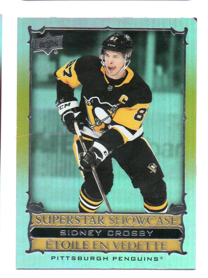 2021-22 Upper Deck Tim Hortons Superstar Showcase #SS15 Sidney Crosby (20-X365-PENGUINS)