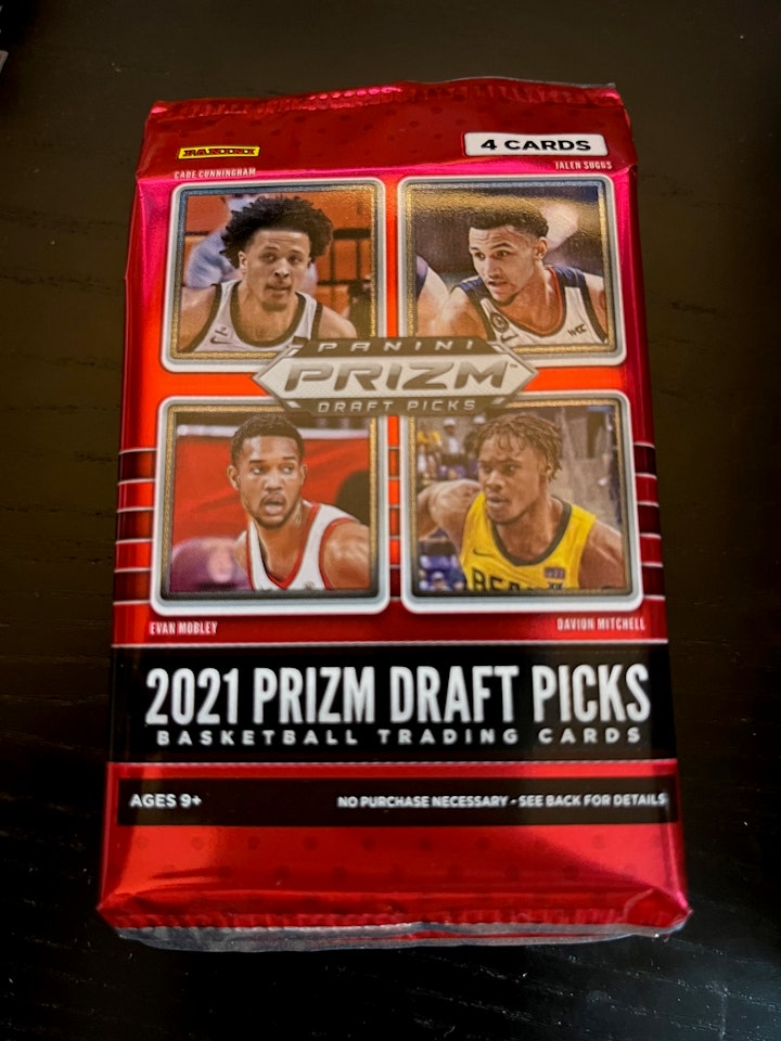 2021 Panini NBA Prizm Draft Picks Basketball (Löspaket)